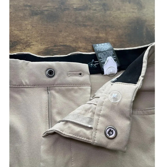 Greg NormanMens Size 34X30 Khaki Office Wear/Performance Pants - Picture 5 of 12